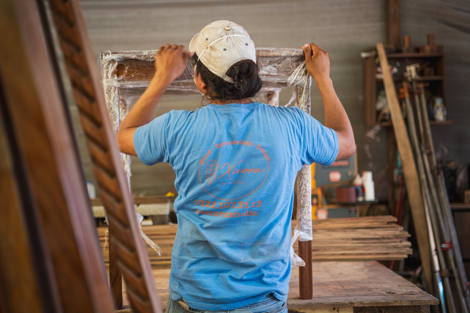 Taller de Xécora Studio en Sayulita